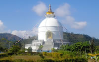 World Peace Pagoda, Pokhara Tour, Tours in Nepal, Nepal Tour